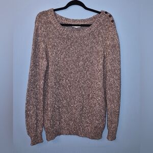 St Johns Bay Button Detailed Sweater